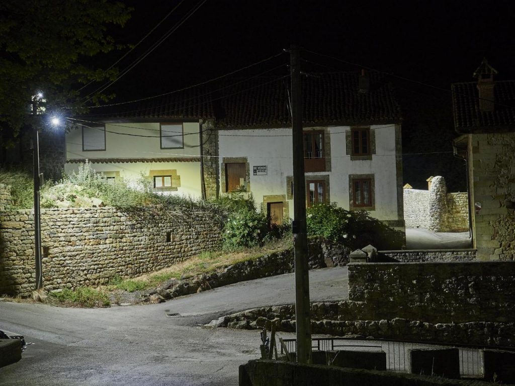 Nuevo alumbrado en Luena (Cantabria)
